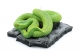 Snake candle stone plate