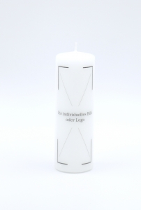 Photo candle 150x50mm