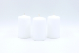 White Pillar Candle 12 x Ø 7 cm