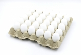 Ei - Kerzen, Tablett mit 30 Stück