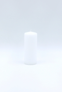 White Pillar Candle 15 x Ø 6 cm