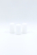 Stumpenkerze Weiß 8 x Ø 4 cm