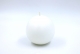 White Sphere Candle Ø 10 cm