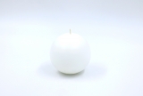 White Sphere Candle Ø 8 cm