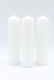 White Pillar Candle 25 x Ø 6 cm