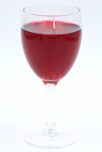 Red Wine Candle "Elegance" 0.2 Liter