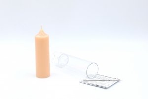 Kerzengießform Zylinder Spitz Ø 40 x 123mm