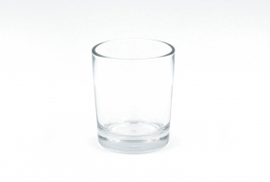 Glass votive clear