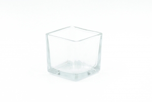 Glass Cube Small 6 cm