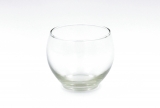 Empty glass ball 80mm