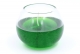 Gel Candle in Sphere Glass Ø 12 cm Green