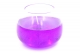 Gel Candle in Sphere Glass Ø 12 cm Purple