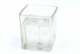 Gel Candle in Cube Glass 7.2 cm Clear