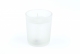 Gelcandle glass votive frosted Colorless