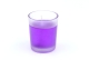 Gel Candle in Matte Votive Glass Purple