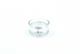 Gelcandle in tealight glass