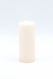 Movie multi wick cand.150x60mm White candle with double wick