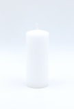 Movie multi wick cand.150x60mm White candle with triple wick