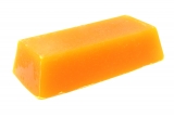Paraffine coloured, 1kg block yellow