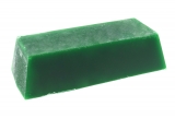 Colored Paraffin Wax Block 1 kg Green