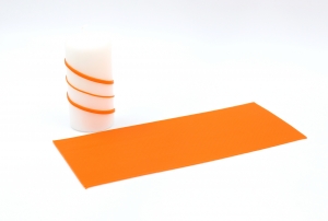 2 mm Decorative Wax Strip Multi-color Orange