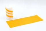 5 mm Verzier - Wachsstreifen Bunt Gelb
