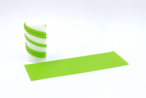 7 mm Decorative Wax Strip Multicolor Green