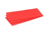 Decorative Wax Sheet / Wax Plate 20 x 10 cm Light Red