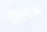 Decorative Wax Sheet / Wax Plate 20 x 10 cm White