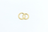 Decoration wedding rings Gold