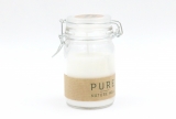 Coconut Wax Candle in Wire Bail Jar